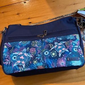 Sakroots Navy Shoulder Bag